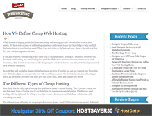 Tablet Screenshot of cheapwebhostingprovider.com